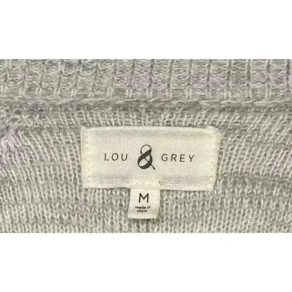 Lou & Grey Medium Gray Alpaca/Wool Blend Sweater Tunic Womens - Picture 3 of 6